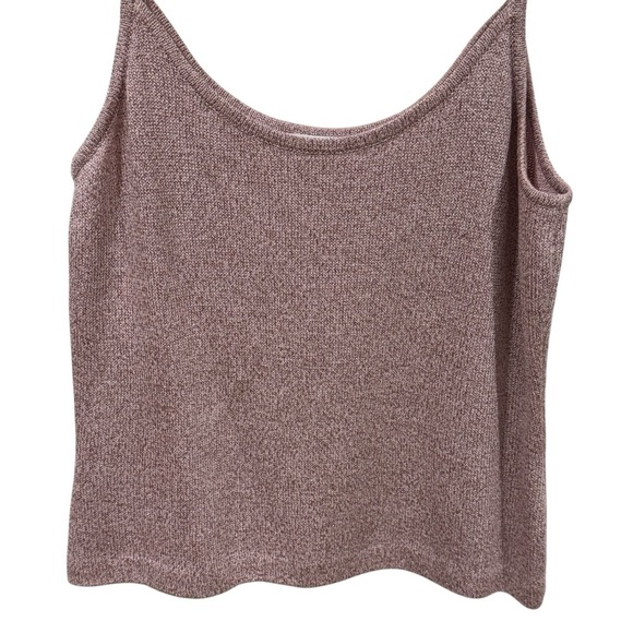 Vintage‎ Y2K St. John Collection Pink Sparkle Babydoll Tank Party Size M - Picture 4 of 10